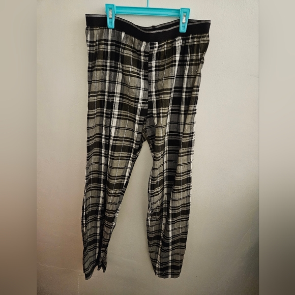 George Men's NWT Lounge Relax Pajama Pants Sleep Plaid Pattern PJ pj Medium BNWT - Picture 2 of 6